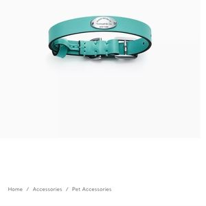 Tiffany & Co. Return to Tiffany Dog Collar